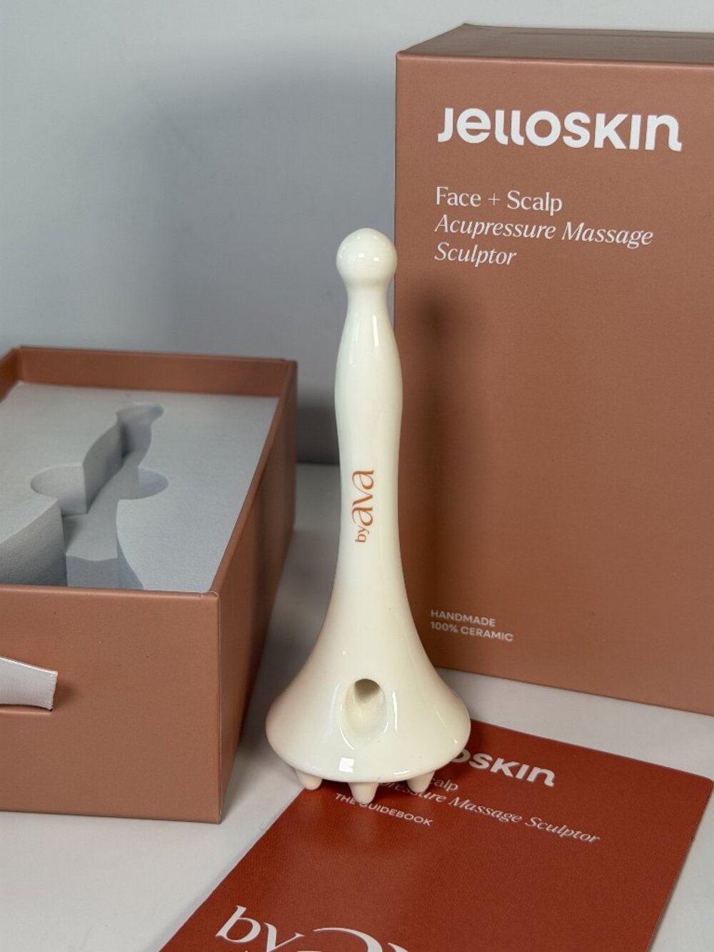 byAVA Jelloskin Face + Scalp Acupressure Massage Sculptor NEW